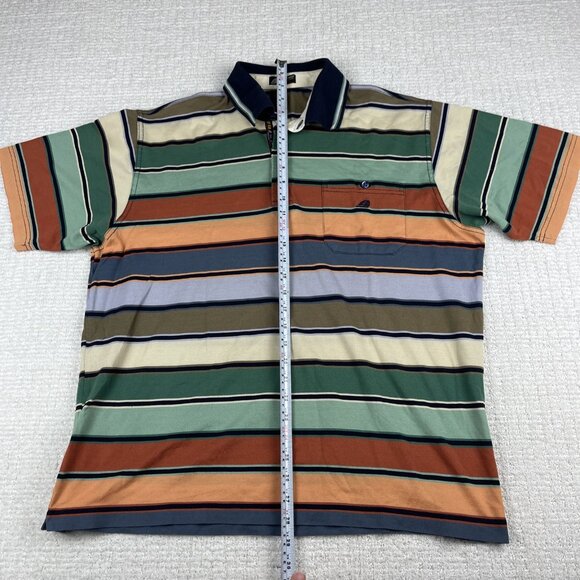 Green Coast Yachting Outfits Lined Color Polo Pure Cotton Sz Made in Italy Read* - Picture 9 of 15